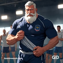 Jocks - Locker Room Chronicles. Players from the Rugby team hang out after practice. Rendered with Virile Animation.