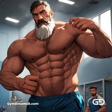 Jocks - Locker Room Chronicles. Players from the Rugby team hang out after practice. Rendered with Virile Animation.