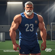 Jocks - Locker Room Chronicles. Players from the Rugby team hang out after practice. Rendered with Virile Animation.