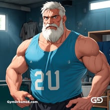 Jocks - Locker Room Chronicles. Players from the Rugby team hang out after practice. Rendered with Virile Animation.