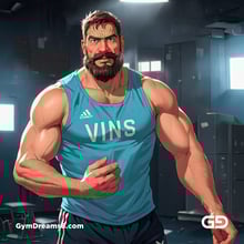 Jocks - Locker Room Chronicles. Players from the Rugby team hang out after practice. Rendered with Virile Animation.