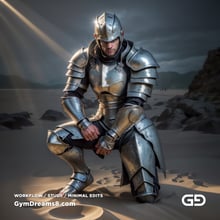 Kneel. Examples with Open Pose control net in Stable Diffusion, with Airfuck’s Brute Mix.