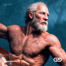 Zeus Rugby Collage, After the Laocoon Group.