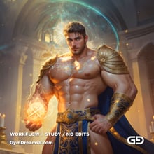 Battle Mage. Prelude to the Sacred Geometry. Stable Diffusion, Airfuck’s Wild Mix, Shuffle CN.