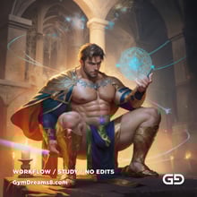 Battle Mage. Prelude to the Sacred Geometry. Stable Diffusion, Airfuck’s Wild Mix, Shuffle CN.