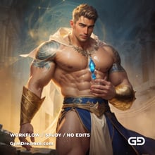 Battle Mage. Prelude to the Sacred Geometry. Stable Diffusion, Airfuck’s Wild Mix, Shuffle CN.