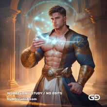 Battle Mage. Prelude to the Sacred Geometry. Stable Diffusion, Airfuck’s Wild Mix, Shuffle CN.