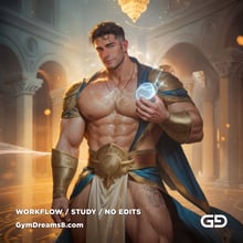 Battle Mage. Prelude to the Sacred Geometry. Stable Diffusion, Airfuck’s Wild Mix, Shuffle CN.