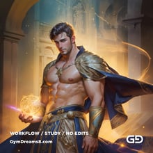 Battle Mage. Prelude to the Sacred Geometry. Stable Diffusion, Airfuck’s Wild Mix, Shuffle CN.