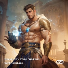 Battle Mage. Prelude to the Sacred Geometry. Stable Diffusion, Airfuck’s Wild Mix, Shuffle CN.