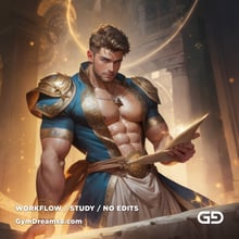 Battle Mage. Prelude to the Sacred Geometry. Stable Diffusion, Airfuck’s Wild Mix, Shuffle CN.