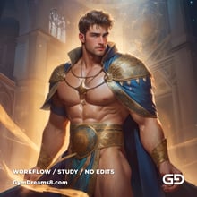 Battle Mage. Prelude to the Sacred Geometry. Stable Diffusion, Airfuck’s Wild Mix, Shuffle CN.