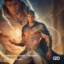 Battle Mage. Prelude to the Sacred Geometry. Stable Diffusion, Airfuck’s Wild Mix, Shuffle CN.