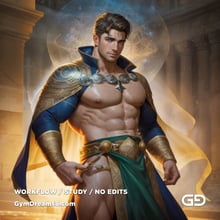 Battle Mage. Prelude to the Sacred Geometry. Stable Diffusion, Airfuck’s Wild Mix, Shuffle CN.