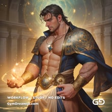 Battle Mage. Prelude to the Sacred Geometry. Stable Diffusion, Airfuck’s Wild Mix, Shuffle CN.