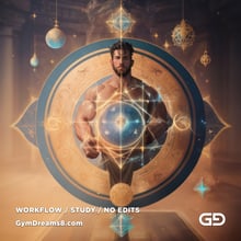 Battle Mage. Prelude to the Sacred Geometry. Stable Diffusion, Airfuck’s Wild Mix, Shuffle CN.