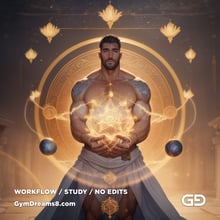 Battle Mage. Prelude to the Sacred Geometry. Stable Diffusion, Airfuck’s Wild Mix, Shuffle CN.