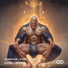 Battle Mage. Prelude to the Sacred Geometry. Stable Diffusion, Airfuck’s Wild Mix, Shuffle CN.