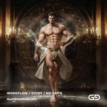 Battle Mage. Prelude to the Sacred Geometry. Stable Diffusion, Airfuck’s Wild Mix, Shuffle CN.