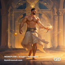 Battle Mage. Prelude to the Sacred Geometry. Stable Diffusion, Airfuck’s Wild Mix, Shuffle CN.