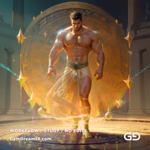 Battle Mage. Prelude to the Sacred Geometry. Stable Diffusion, Airfuck’s Wild Mix, Shuffle CN.