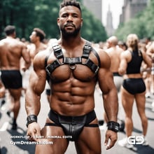 Man, Harness, Run. Stable Diffusion with SDXL, Custom Harness LoRA by BrawnyAI