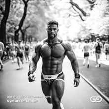 Man, Harness, Run. Stable Diffusion with SDXL, Custom Harness LoRA by BrawnyAI