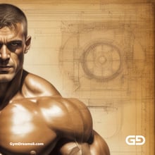 Machine, inspired by Leonardo da Vinci’s mechanical blueprints.