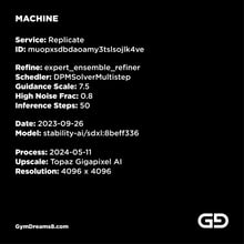 Machine, inspired by Leonardo da Vinci’s mechanical blueprints.