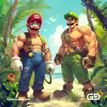 Mario and Luigi, Adventures in Africa, Series A