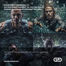 Are these images beautiful? Yes. Can I use them to illustrate an article about swimming? Not really.