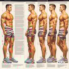 Visual Reference, Nike Air Max Plus. Stable Diffusion with SDXL.