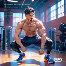 Half Knee Bend - Nike TN