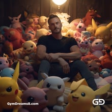 Pokemon Obsession. Rendered with Midjourney.