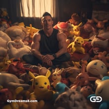 Pokemon Obsession. Rendered with Midjourney.