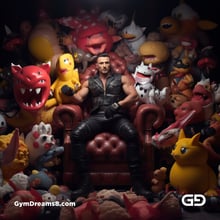 Pokemon Obsession. Rendered with Midjourney.