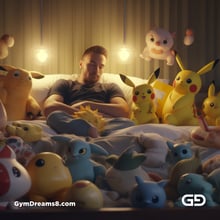 Pokemon Obsession. Rendered with Midjourney.