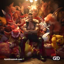 Pokemon Obsession. Rendered with Midjourney.