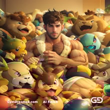 FAILS. Pokemon. Embracing the Inner Child. Rendered with Stable Diffusion, Airfuck’s Brute Mix, and Control Nets..