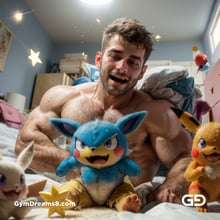 Pokemon. Embracing the Inner Child. Rendered with Stable Diffusion, Airfuck’s Brute Mix, and Control Nets.