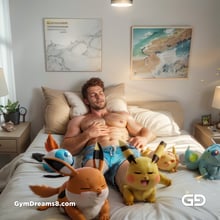 Pokemon. Embracing the Inner Child. Rendered with Stable Diffusion, Airfuck’s Brute Mix, and Control Nets.