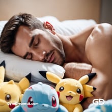 Pokemon Obsession. Embracing the Inner Child. Rendered with Stable Diffusion, Airfuck’s Brute Mix, and Control Nets.