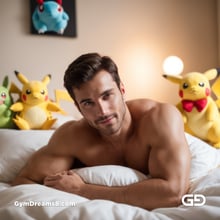 Pokemon Obsession. Embracing the Inner Child. Rendered with Stable Diffusion, Airfuck’s Brute Mix, and Control Nets.