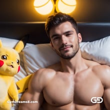 Pokemon Obsession. Embracing the Inner Child. Rendered with Stable Diffusion, Airfuck’s Brute Mix, and Control Nets.