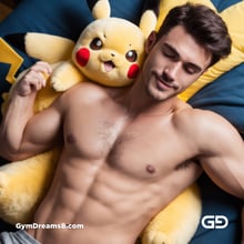 Pokemon Obsession. Embracing the Inner Child. Rendered with Stable Diffusion, Airfuck’s Brute Mix, and Control Nets.