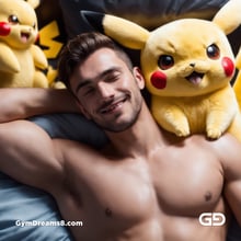 Pokemon Obsession. Embracing the Inner Child. Rendered with Stable Diffusion, Airfuck’s Brute Mix, and Control Nets.