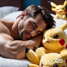 Pokemon Obsession. Embracing the Inner Child. Rendered with Stable Diffusion, Airfuck’s Brute Mix, and Control Nets.