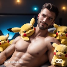 Pokemon Obsession. Embracing the Inner Child. Rendered with Stable Diffusion, Airfuck’s Brute Mix, and Control Nets.