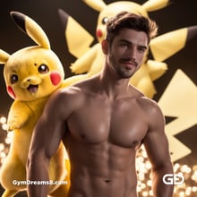 Pokemon Obsession. Embracing the Inner Child. Rendered with Stable Diffusion, Airfuck’s Brute Mix, and Control Nets.