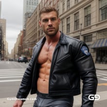 Police. Portraits of police officers, rendered as photographs with Stable Diffusion and Virile Reality v3 Beta.